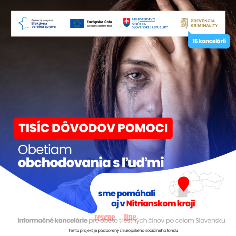 Tisíc dôvodov pomoci v každom kraji na Slovensku  – Nitriansky kraj