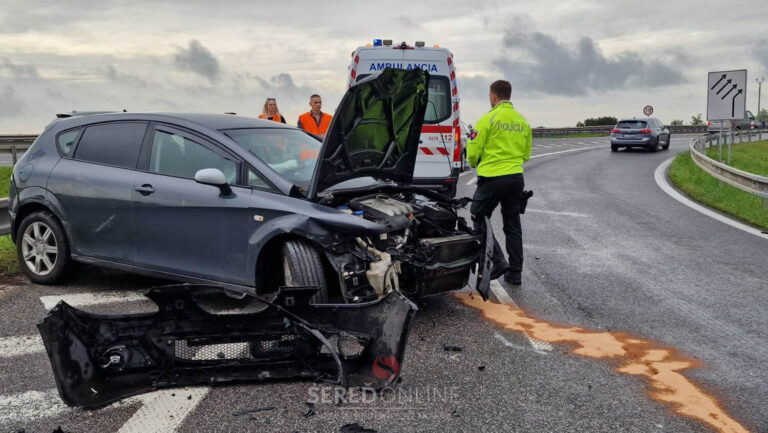 PRÁVE TERAZ: Dopravná nehoda na výjazde z D1 na Trnavu – pripájač na R1, smer Trnava