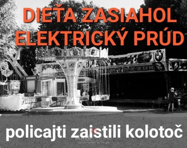 Iba 2,5 ročného chlapčeka zasiahol na „reťazáku“ elektrický prúd