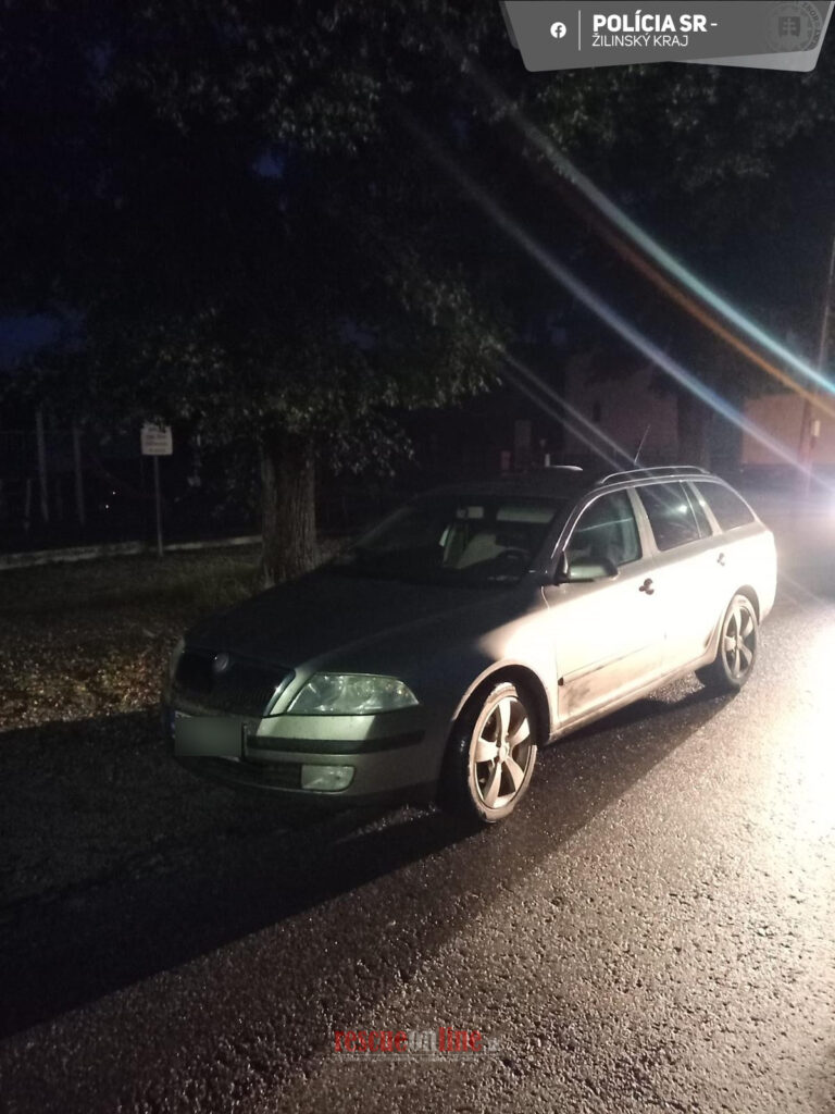 Hliadka pohotovostnej motorizovanej jednotky opäť zadržala nezodpovedného šoféra