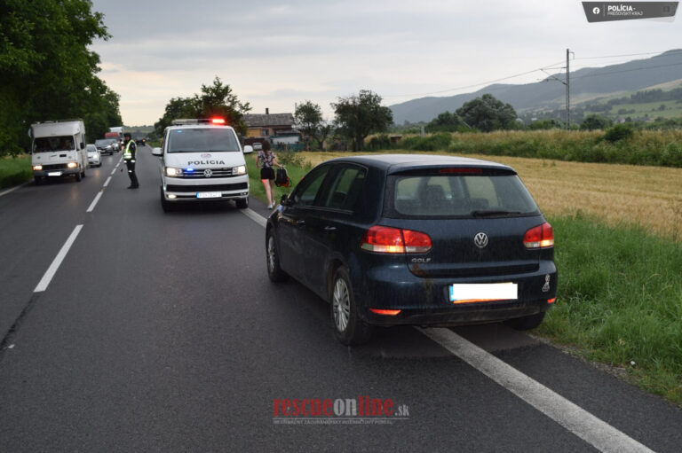 Polícia hľadá svedkov dopravnej nehody pri obci Rožkovany