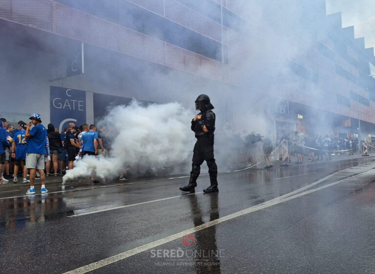 Včerajší rizikový futbalový zápas v Trnave bez výtržností. Dohliadali stovky policajtov