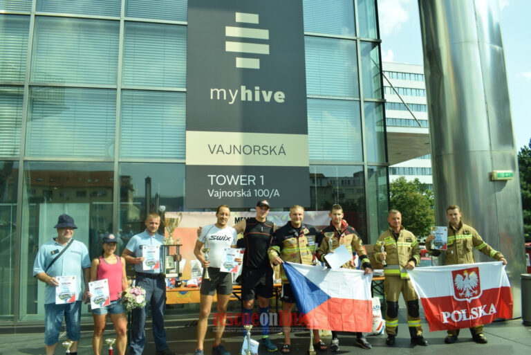 Bratislavská myhive Vajnorská Tower 1 bola dejiskom hasičského podujatia Memoriál – SCHODY 2023