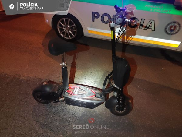 Opitý vodič oškrel policajtov, druhý zas so zákazom šoféroval „e-kolobežku“