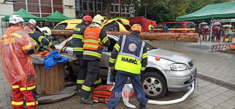 II. ročník krajskej súťaže vo vyslobodzovaní zranených osôb z havarovaných vozidiel v Trenčianskom kraji