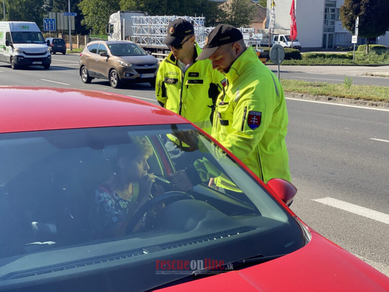 Akcia BUĎ ROZUMNÝ: Dopravná polícia zintenzívni ranné kontroly vodičov na zostatkový alkohol